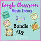 Music Theory Unit 18, Lessons 74-78: Complete Bundle Digital Resources